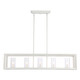 Smyth Five Light Linear Pendant (2073-LP NWT-CLR)