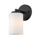 Manhattan One Light Bath Vanity (2243-BA1 BLK-OP)