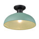Levitt One Light Outdoor Semi-Flush Mount (2866-OSF NB-NT)