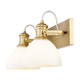 Hines Two Light Vanity (3118-BA2 BCB-OP)