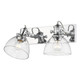 Golden - 3118-BA2 CH-SD - Two Light Bath Vanity - Hines - Chrome