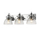 Hines Three Light Bath Vanity (3118-BA3 CH-SD)