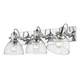 Hines Three Light Bath Vanity (3118-BA3 CH-SD)