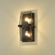 Aenon Two Light Wall Sconce (3164-WSC BLK-HWG)