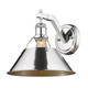 Orwell One Light Wall Sconce (3306-1W CH-CH)