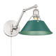Orwell One Light Swing Arm Wall Sconce (3306-A1W PW-GN)
