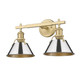 Orwell Two Light Bath Vanity (3306-BA2 BCB-CH)