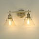 Orwell Two Light Bath Vanity (3306-BA2 BCB-CLR)