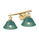 Orwell Two Light Vanity (3306-BA2 BCB-GN)