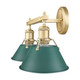 Orwell Two Light Vanity (3306-BA2 BCB-GN)