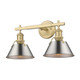 Orwell Two Light Bath Vanity (3306-BA2 BCB-PW)