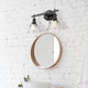 Orwell Two Light Bath Vanity (3306-BA2 BLK-CLR)