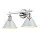Orwell Two Light Bath Vanity (3306-BA2 CH-DB)