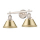 Orwell Two Light Bath Vanity (3306-BA2 PW-BCB)