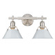 Orwell Two Light Bath Vanity (3306-BA2 PW-DB)