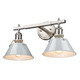 Orwell Two Light Bath Vanity (3306-BA2 PW-DB)