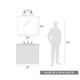 Orwell Two Light Vanity (3306-BA2 PW-GN)