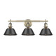 Orwell Three Light Bath Vanity (3306-BA3 AB-BLK)