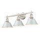 Orwell Three Light Bath Vanity (3306-BA3 PW-DB)