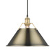 Orwell One Light Pendant (3306-L BCB-AB)