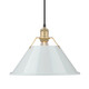 Orwell One Light Pendant (3306-L BCB-DB)
