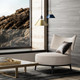 Orwell One Light Pendant (3306-L BLK-BCB)