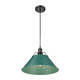 Orwell One Light Pendant (3306-L BLK-GN)
