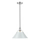 Golden - 3306-L CH-DB - One Light Pendant - Orwell - Chrome