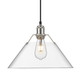 Orwell One Light Pendant (3306-L PW-CLR)