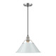 Golden - 3306-L PW-DB - One Light Pendant - Orwell - Pewter