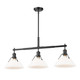 Orwell Three Light Linear Pendant (3306-LP BLK-OP)