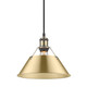 Orwell One Light Pendant (3306-M AB-BCB)