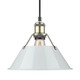 Orwell One Light Pendant (3306-M AB-DB)