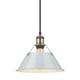 Orwell One Light Pendant (3306-M AB-DB)