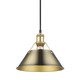 Orwell One Light Pendant (3306-M BCB-AB)