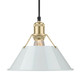 Orwell One Light Pendant (3306-M BCB-DB)