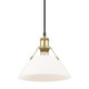 Orwell One Light Pendant (3306-M BCB-OP)