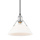 Orwell One Light Pendant (3306-M CH-OP)