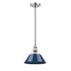 Orwell One Light Pendant (3306-M PW-NVY)
