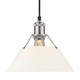 Orwell One Light Pendant (3306-M PW-OP)