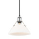 Orwell One Light Pendant (3306-M PW-OP)
