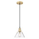 Orwell One Light Mini Pendant (3306-S BCB-CLR)