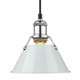 Orwell One Light Mini Pendant (3306-S CH-DB)