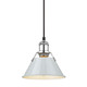 Orwell One Light Mini Pendant (3306-S CH-DB)