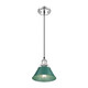 Orwell One Light Pendant (3306-S CH-GN)