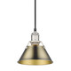 Orwell One Light Mini Pendant (3306-S PW-AB)