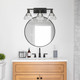 Kepler Three Light Bath Vanity (3308-BA3 BLK-WTG)