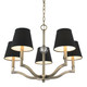 Waverly Five Light Chandelier (3500-5 AB-GRM)