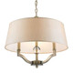 Waverly Three Light Semi-Flush Mount (3500-SF AB-PMT)