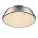Duncan Two Light Flush Mount (3602-14 PW-PW) Duncan Two Light Flush Mount (3602-14 PW-PW)
